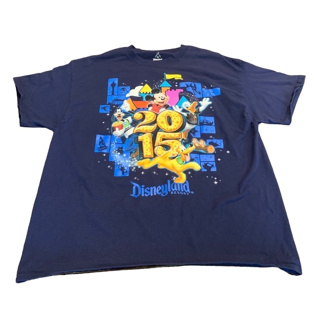 Disneyland Resort by Hanes Unisex Mickey Goofy Donald Short Sleeve T-Shirt XL